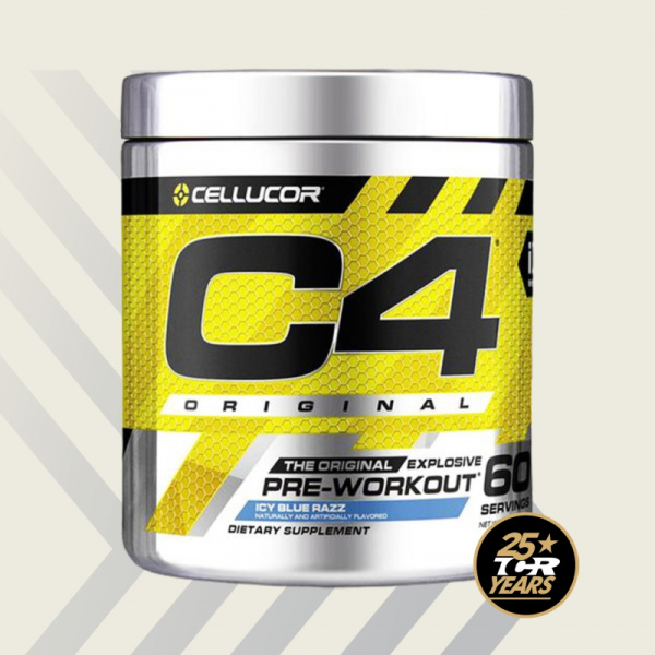 C4 Original Pre-Workout Cellucor® - 480 g / 60 serv. - Ice Blue Razz